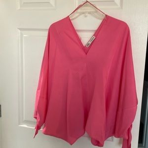 Zara Pink Flowy Top